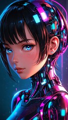 The Digital Era of AI Technology. AI Generated 