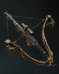 A crossbow with smart bolts, each capable of altering its course midflight to seek out hidden targets
