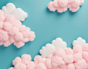 colorful clouds background art wallpaper