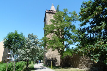 Eulenturm in Merseburg ohne sichtbare Menschen