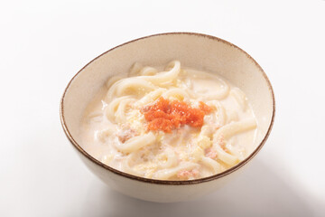 明太子クリームうどん