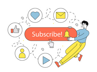 Man subscriber vector linear