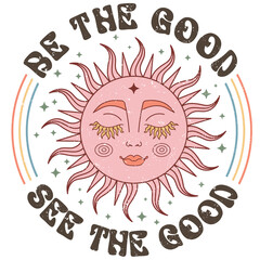 Minimalist Boho Vector Illustration