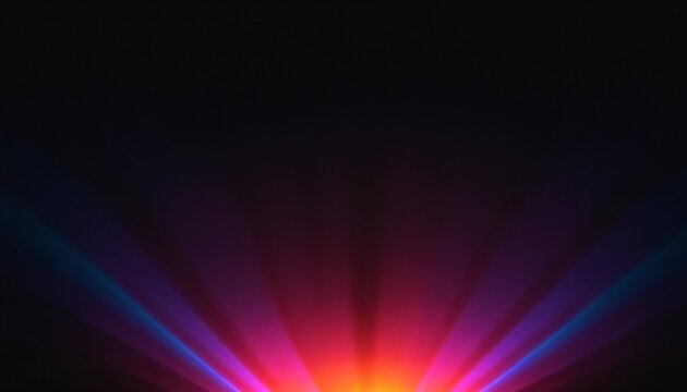Abstract bright neon gradient colors on a dark background