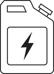 electric battery illustration vector design