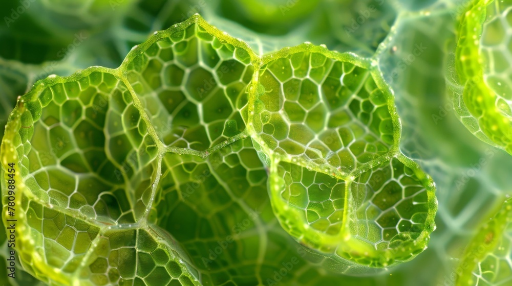 Poster the fascinating patterns created by the arrangement of stomata can be seen in this image. they form 
