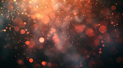 Generative AI : Fireworks with Abstract bokeh background - obrazy, fototapety, plakaty