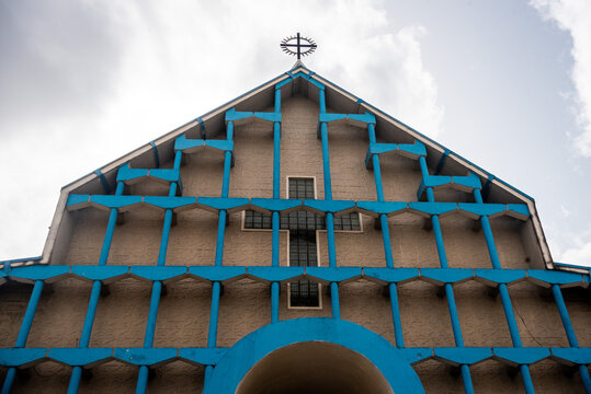 ST. Mary Cathedral, Palm Sunday in Ibadan, Oyo, Nigeria on Sunday, March 24, 2024.
