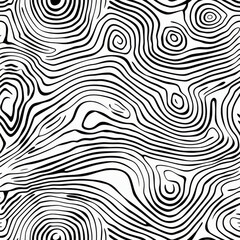 seamless pattern line art in black and white, repeating abstract pattern. Perfect for wallpapers
