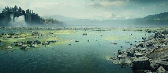 Vehicle traversing dirt path near blaze with large wheel