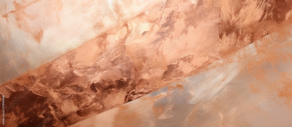 Poster close-up view of a metal surface showing signs of rust and decay, creating a textured and aged appea