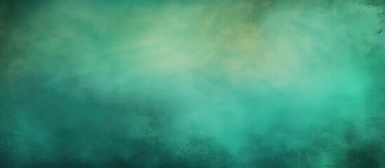 Blue Green Abstract Blurry Background