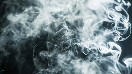 「幻想的な煙のパターン」