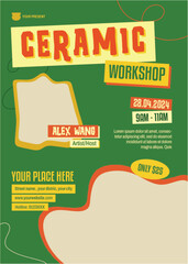 Pottery Workshop Flyer