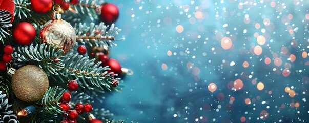 Obraz na płótnie Canvas Christmas Tree with Decorations