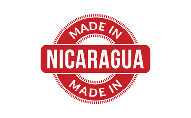 Made In Nicaragua Rubber Stamp