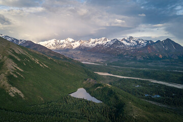 landscape in the mountains