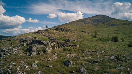landscape in the mountains
