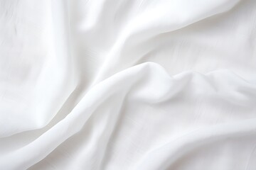 White Background, Fabric Satin Texture