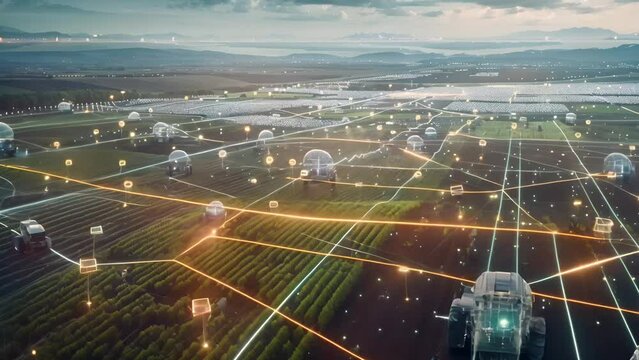 Smart Agriculture Fields with Technology Integration