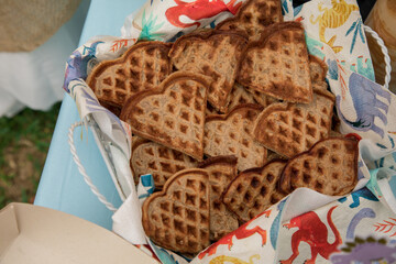 Waffles Toddler girl Birthday celebration party decoration