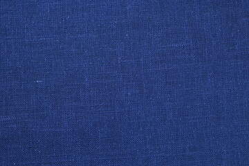 blue hemp viscose natural fabric cloth color, sackcloth rough texture of textile fashion abstract...