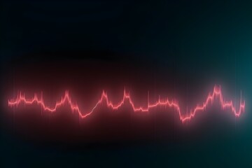 Vibrant Neon-Lit Sound Wave Equalizer Background with Futuristic Sci-Fi Atmosphere