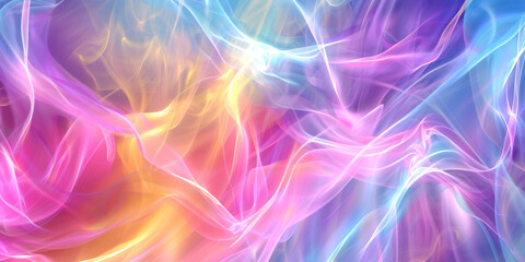 Rainbow fine mesh smoke texture