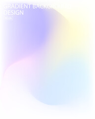 Abstract blurred gradient background design. Colorful background blurred gradien tpastel color palette. Gradient Mesh Design-07