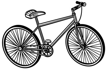 bicycle-isometric-view-white-background