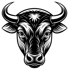        Bullhead vector illustration.
