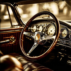 vintage car detail