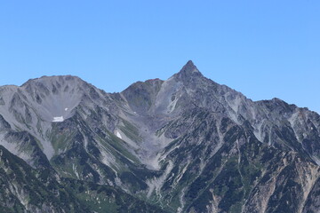 Mt.Yari seen from Mt.Chogatake