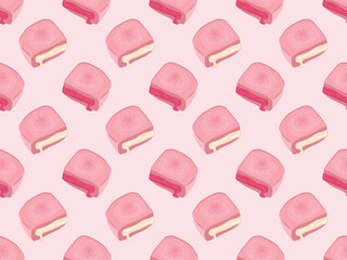 milk bun vector thailand bread illustration japanese homemade sweet bake cake bun bakery indonesia