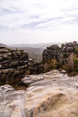 Eine frühlingshafte Wandertour über die Hirschmühle zum Carolafelsen in der Sächsische Schweiz - Schmilka - Sachsen - Deutschland
