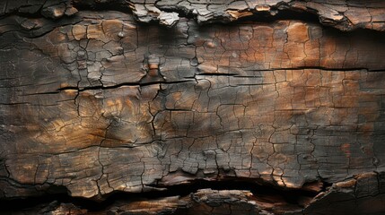 Texture of bark wood use as natural background - obrazy, fototapety, plakaty