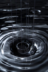 Mesmerizing Kinetic Art Captures the Essence of Fluid Dynamics in Striking Monochrome Perfection