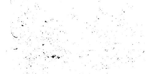 Dust overlay distress grungy effect paint. Black and white grunge seamless texture. Dust and scratches grain texture on white and black background.	