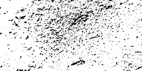 Dust overlay distress grungy effect paint. Black and white grunge seamless texture. Dust and scratches grain texture on white and black background.	
