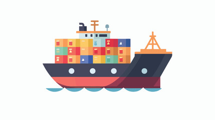 Shipping icon vector image. Can also be used for web