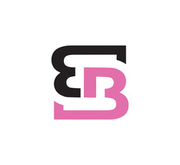 B letter logo design vector