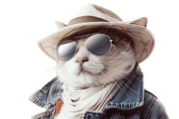 animals dressed in cool and stylish outfits that reflect their cool and collected personalities.