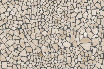 Seamless high-resolution texture of biege stone fragments - 781085804