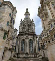 the great Chambord castle in France