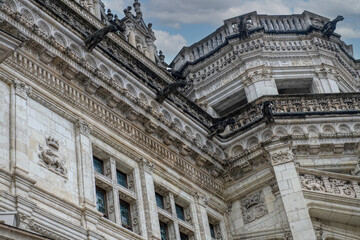 Obraz premium The castle in Blois in France