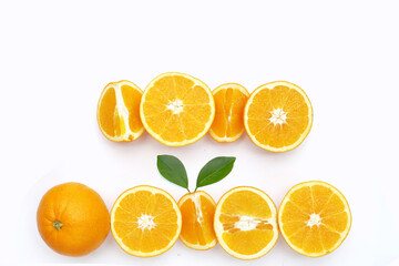 Fresh orange fruit, high vitamin c