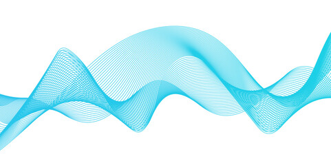 Abstract glowing lines futuristic technology concept. Abstract blend wave lines and energy background. Background lines wave abstract stripe design. White background, mesh abstract, vector gradient.
