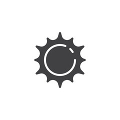 Sun vector icon - 781090433