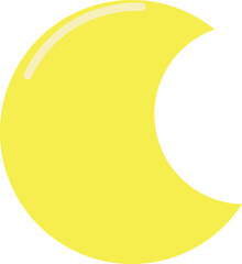 moon illustration sky element