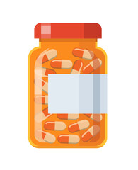 Medicine bottle capsules
